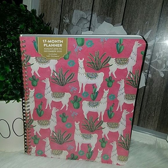 Dessert Llama large monthly planner 2020 - Picture 2 of 7